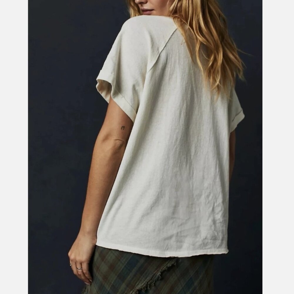 Free People We The Free Short Sleeve Graphic Colorado State Flower Tee - Picture 2 of 2